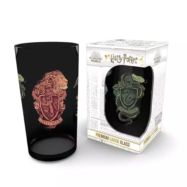 Verre Harry Potter Logo Animaux Xxl 500 Ml - Vaisselle » Verre »
